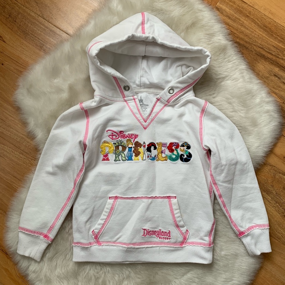 Disneyland princess hoodie sweatshirt extra small
